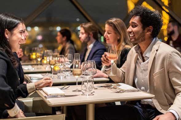 Cena al Madame Brasserie, il ristorante della Torre Eiffel