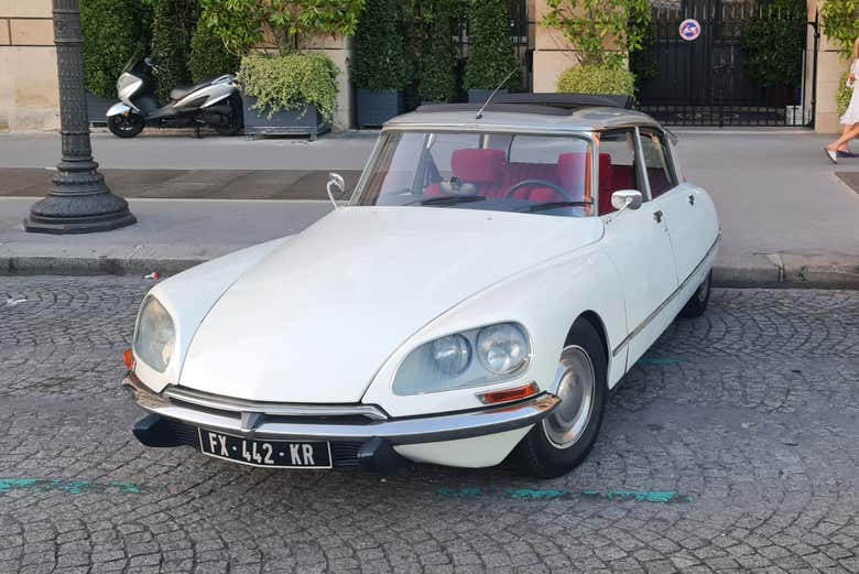 La Citroën DS del tour