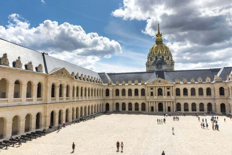 Patio dell'Hôtel des Invalides