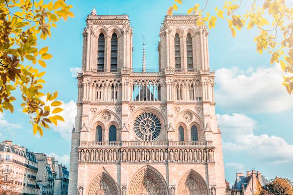 Tour dell'île de la Cité e l'esterno di Notre Dame + Biglietto per la Cripta